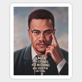 Malcolm X Sticker